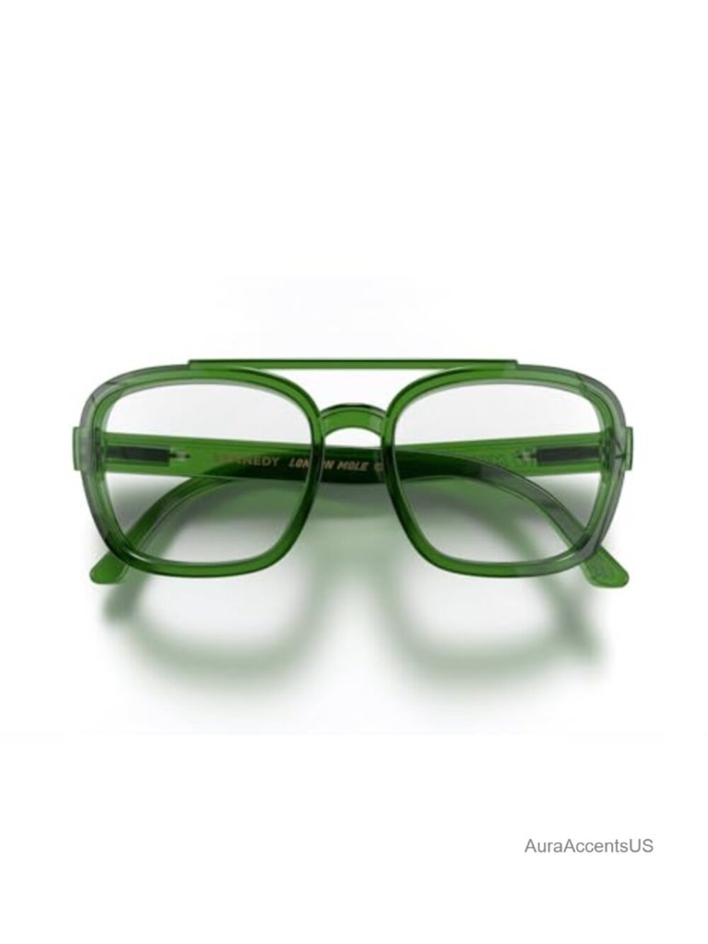 Pilot Style Reading Glasses Double Bridge Spring Hinges UV380 Readers